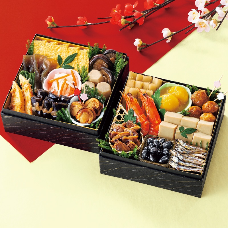 <お歳暮>和風おせちセット(紅梅)