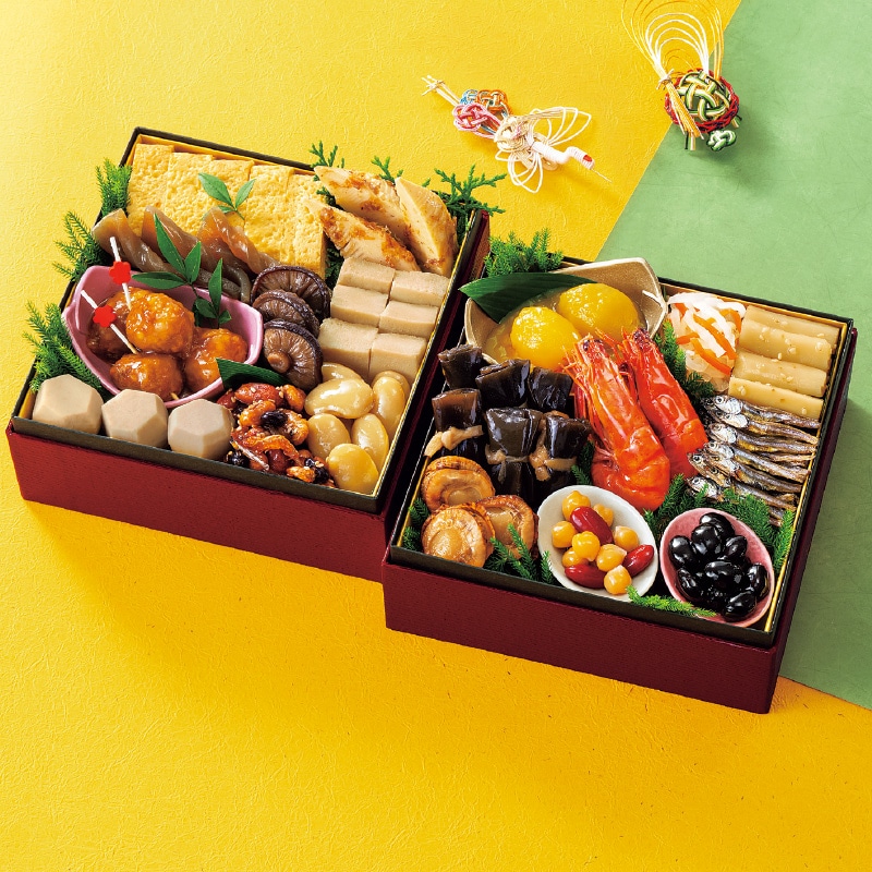 <お歳暮>和風おせちセット(朱竹)