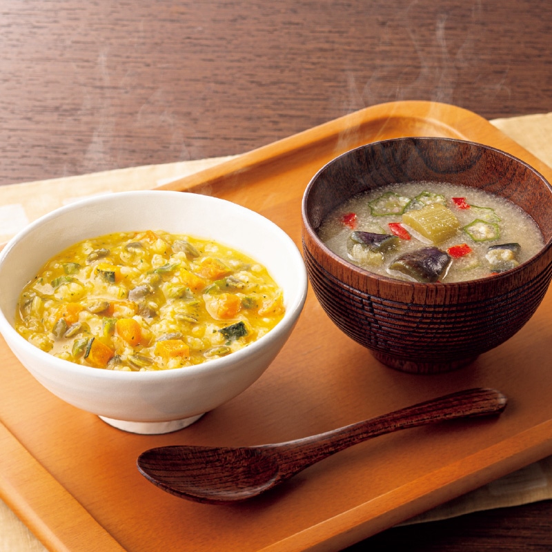 <お歳暮>五養粥と四季をいただくお味噌汁のセット