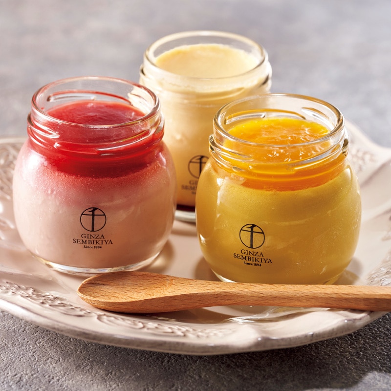 <お歳暮>【冷凍】<銀座千疋屋>銀座プリン詰合せ 6個