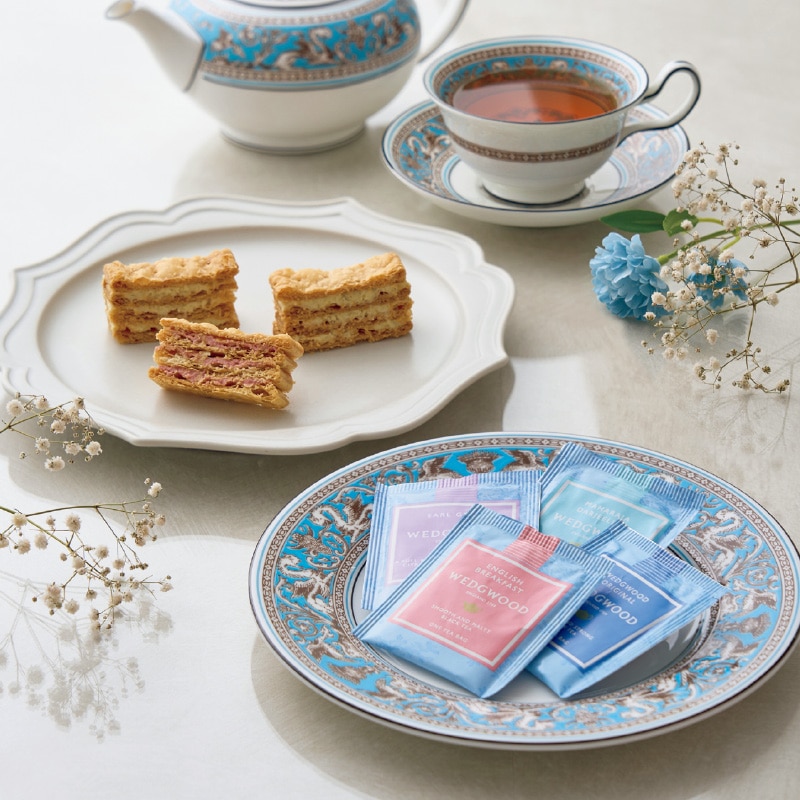 <お歳暮>ミルフイユ&ウェッジウッドティーバッグ