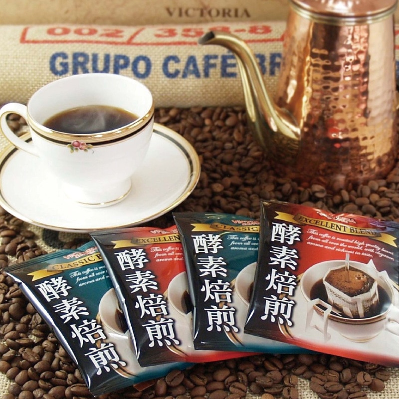 <お歳暮><ビクトリアコーヒー>酵素焙煎ドリップコーヒーセットB