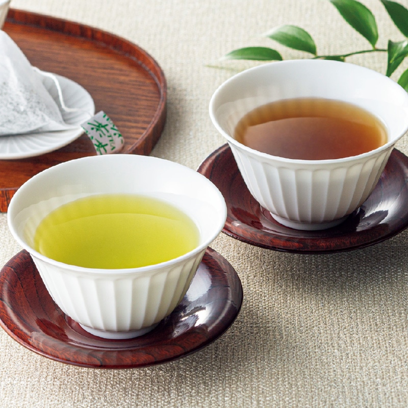 <お歳暮><松翁園なべしま銘茶>深蒸し茶 2袋セット