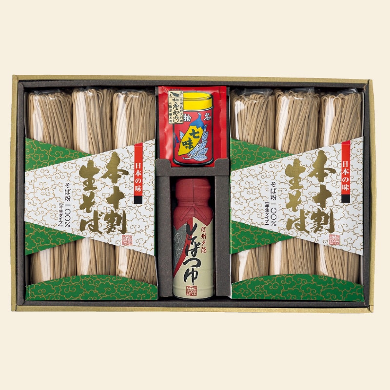 <お歳暮>信州戸隠そば 本十割生そば