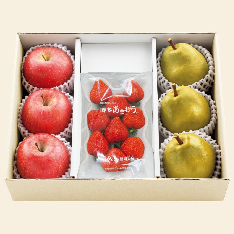 <お歳暮>旬のフルーツ3種詰合せ B