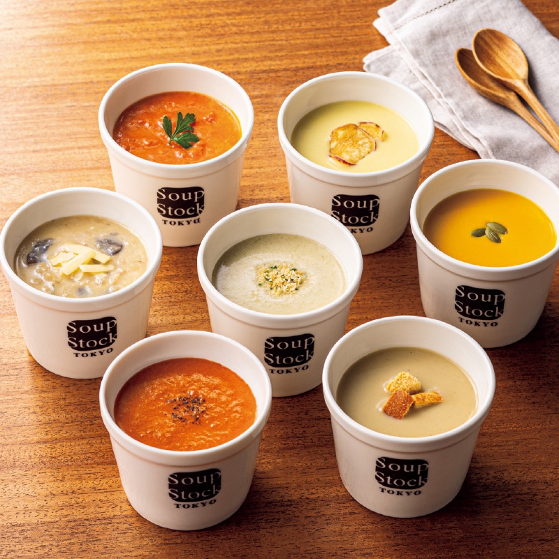 <お歳暮>【冷凍】<スープストックトーキョー>人気のポタージュ7個セット
