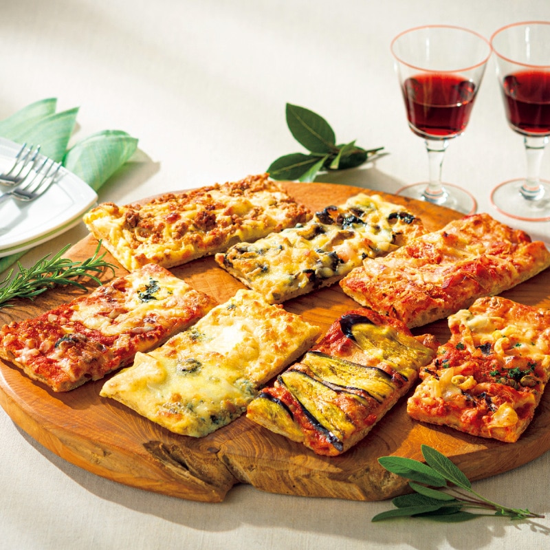 <お歳暮>【冷凍】<ピッツァ・アル・ターイオ>ローマの四角いピッツァ10枚セット