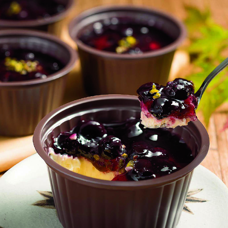 <お歳暮>能登半島のブルーベリーカップチーズケーキ