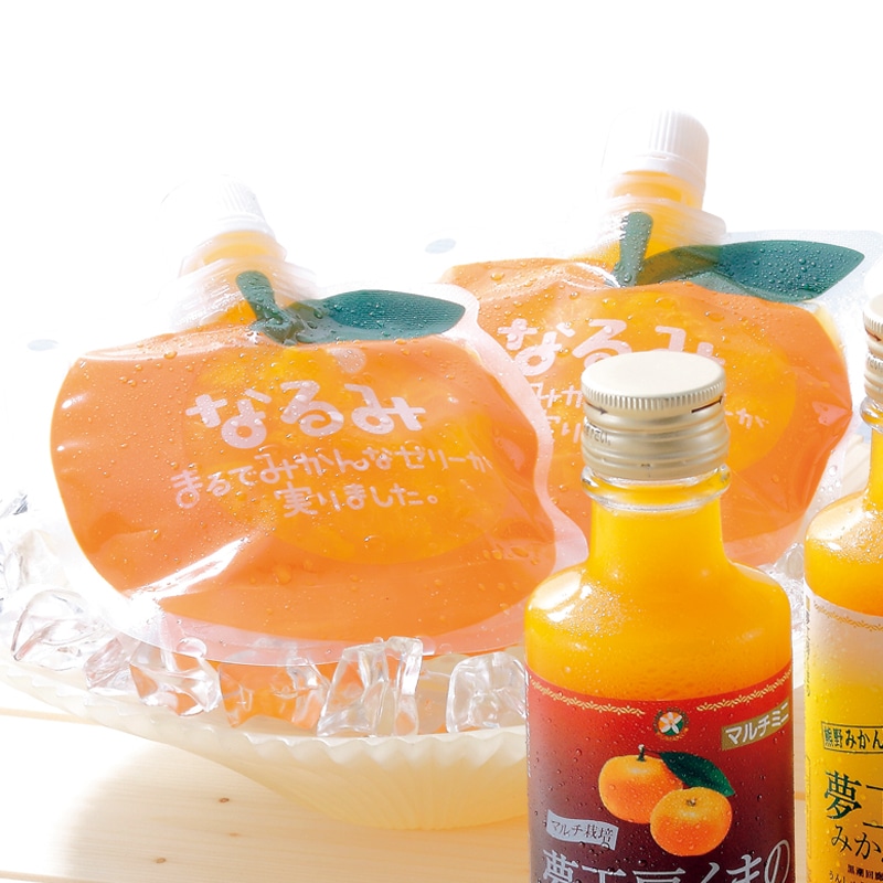 <お歳暮>夢工房くまの パウチゼリーなるみ