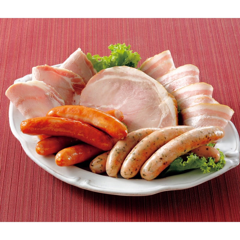 <お歳暮>愛知みかわ豚ハムウインナーセット