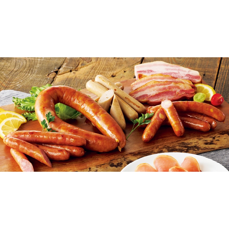 <お歳暮>モクモク 原形ベーコンとソーセージセット