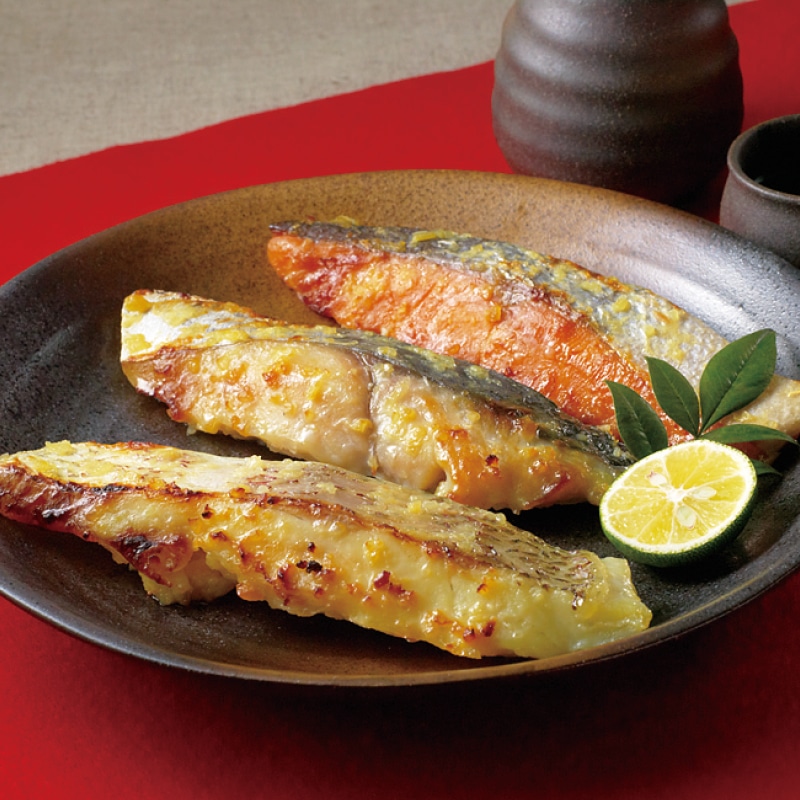 <お歳暮>真鯛・鰆・銀鮭のさぬき白味噌漬