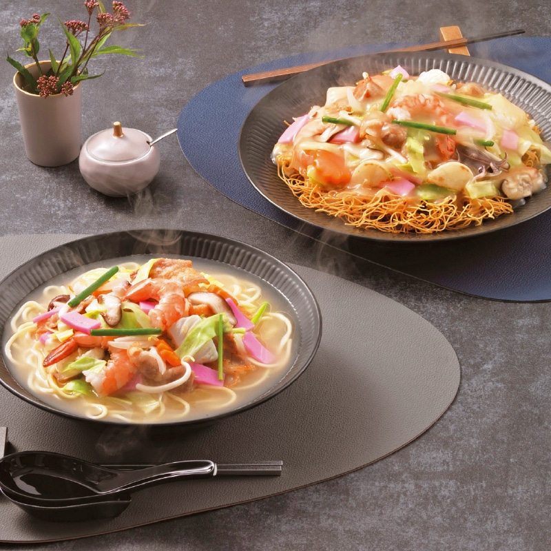 <お歳暮>長崎ちゃんぽん・皿うどん各5食ギフト