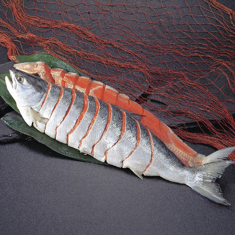 <お歳暮>塩紅鮭姿切身