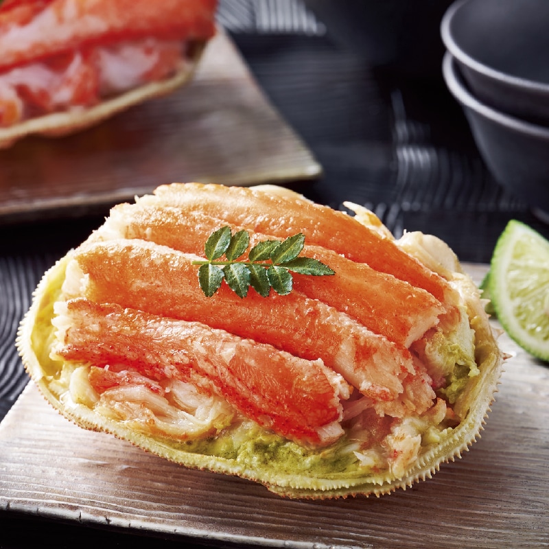 <お歳暮>国産 本ずわいがに甲羅盛