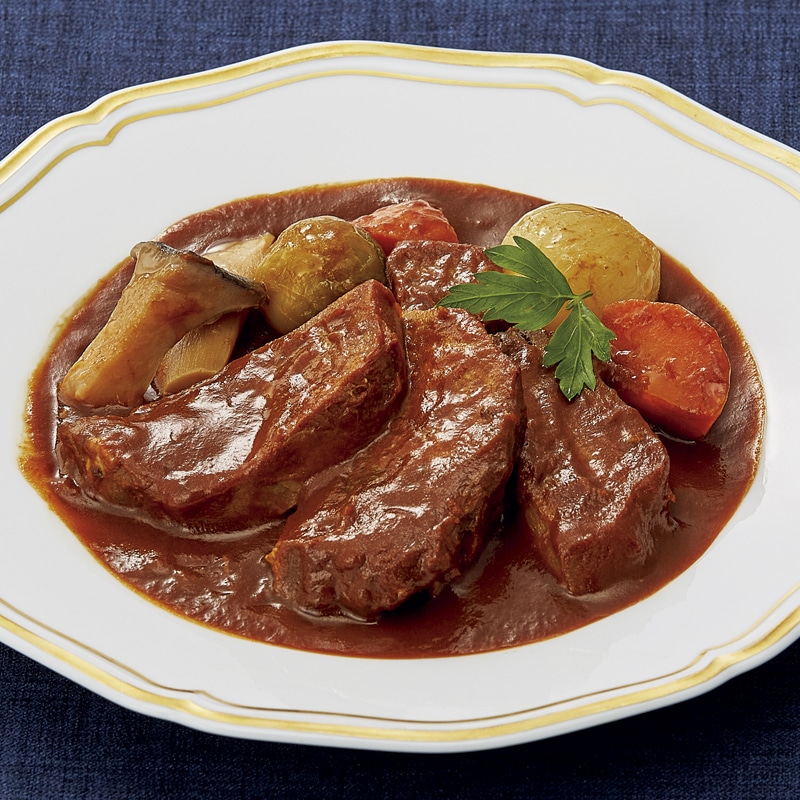 <お歳暮>【冷凍】<帝国ホテル>牛タンの赤ワイン煮込み4箱