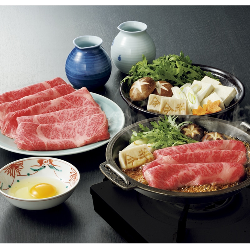 <お歳暮><人形町今半> 黒毛和牛すき焼(ロース)