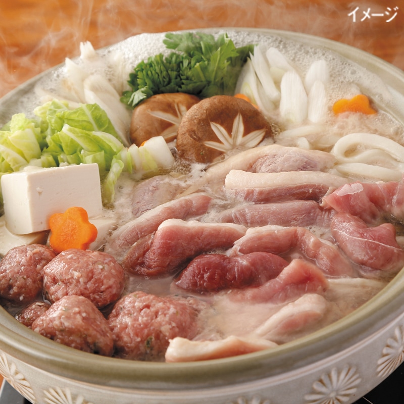 <お歳暮>老舗の味 築地鳥藤の鴨鍋(煮込み麺付き)