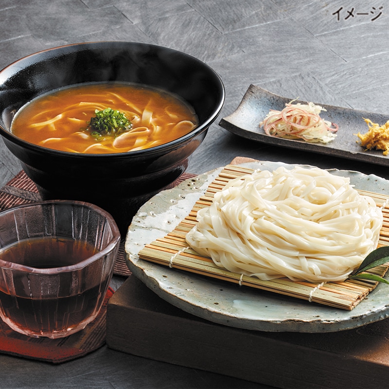 <お歳暮>秋田稲庭うどん 2袋(つゆ付・木箱入)