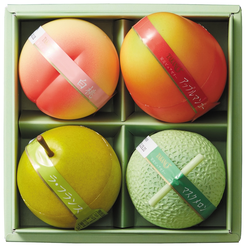 <お歳暮>果実ピュアゼリー4入W