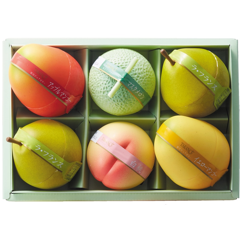 <お歳暮>果実ピュアゼリー6入W