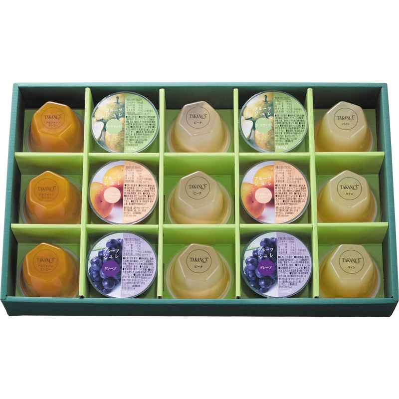 <お歳暮>フルーツゼリー15入