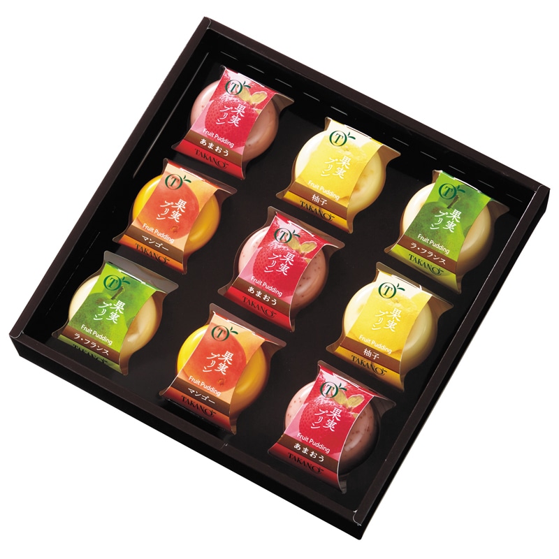 <お歳暮>果実プリン9入