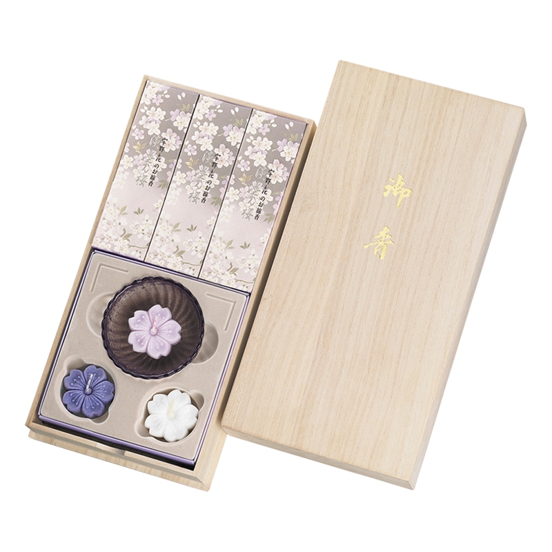 <お歳暮>淡墨の桜浮きローソク