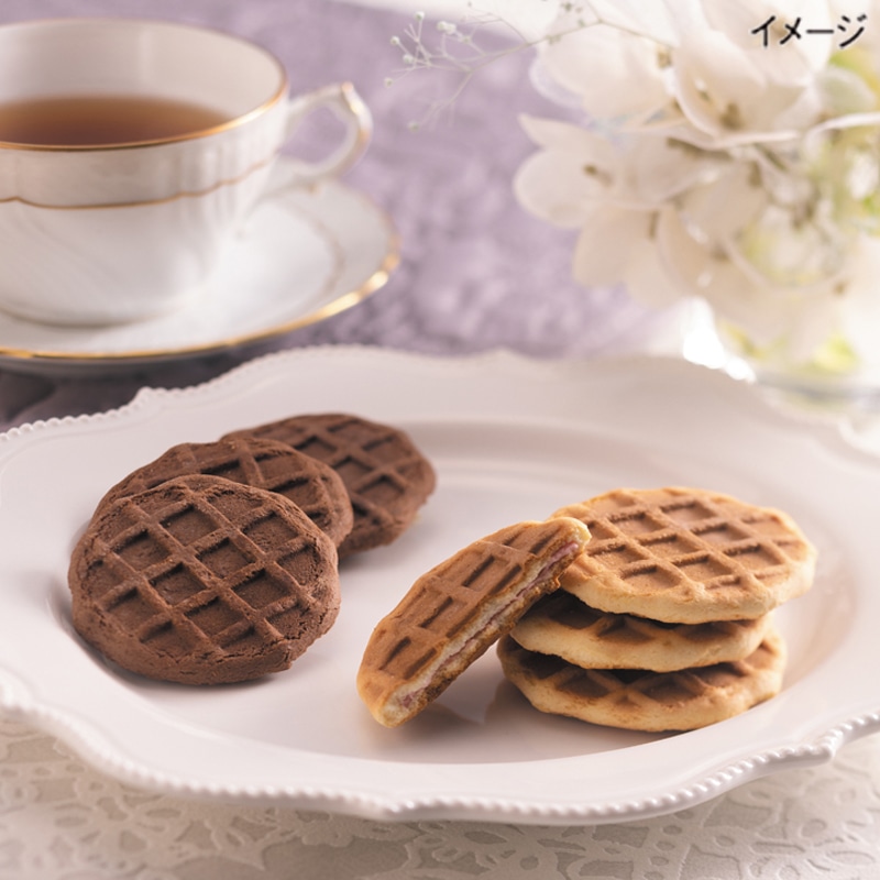 <お歳暮>スイートバスケットワッフルクッキーセット