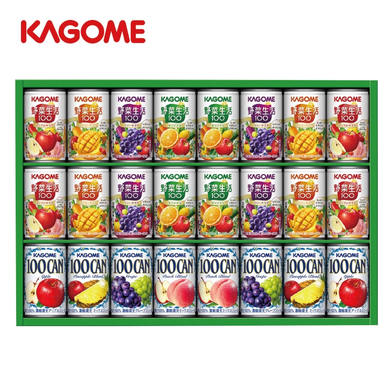 <お歳暮>カゴメ フルーツ+野菜飲料ギフト(東日本版)