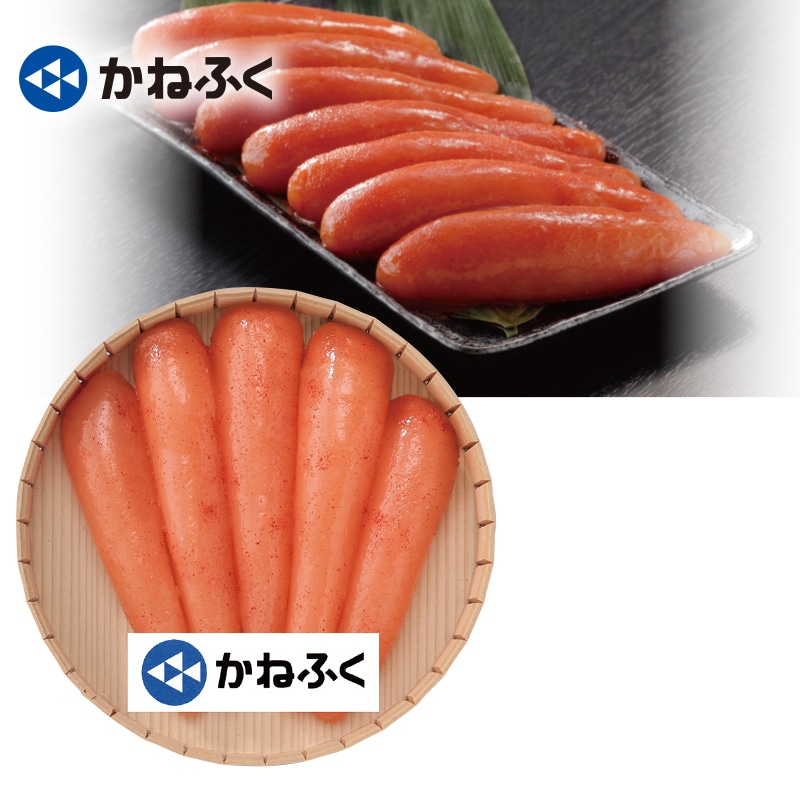 <お歳暮>かねふく 北海道産 無着色からし明太子(東日本版)