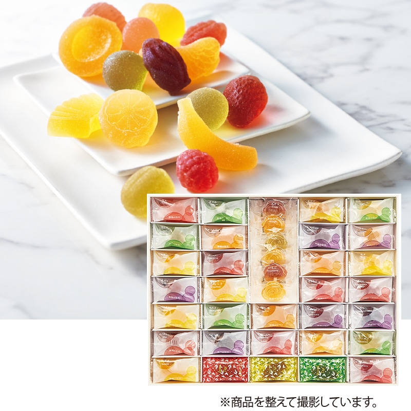 <お歳暮>彩果の宝石 フルーツゼリーコレクション(東日本版)