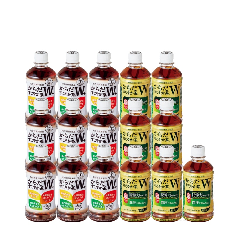 <お歳暮>日本コカ・コーラ からだすこやか茶W+・からだおだやか茶Wセット(東日本版)