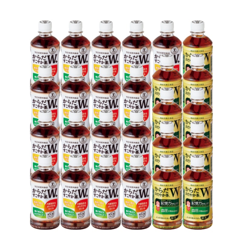<お歳暮>日本コカ・コーラ からだすこやか茶W+・からだおだやか茶Wセット(東日本版)