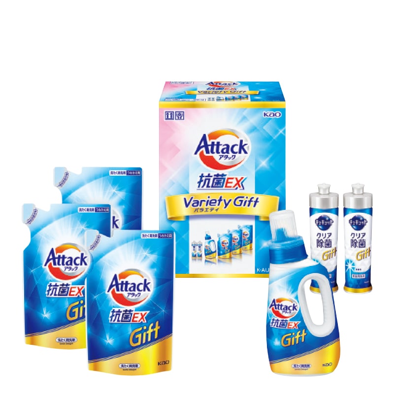 <お歳暮>花王 アタック抗菌EXバラエティギフト(東日本版)