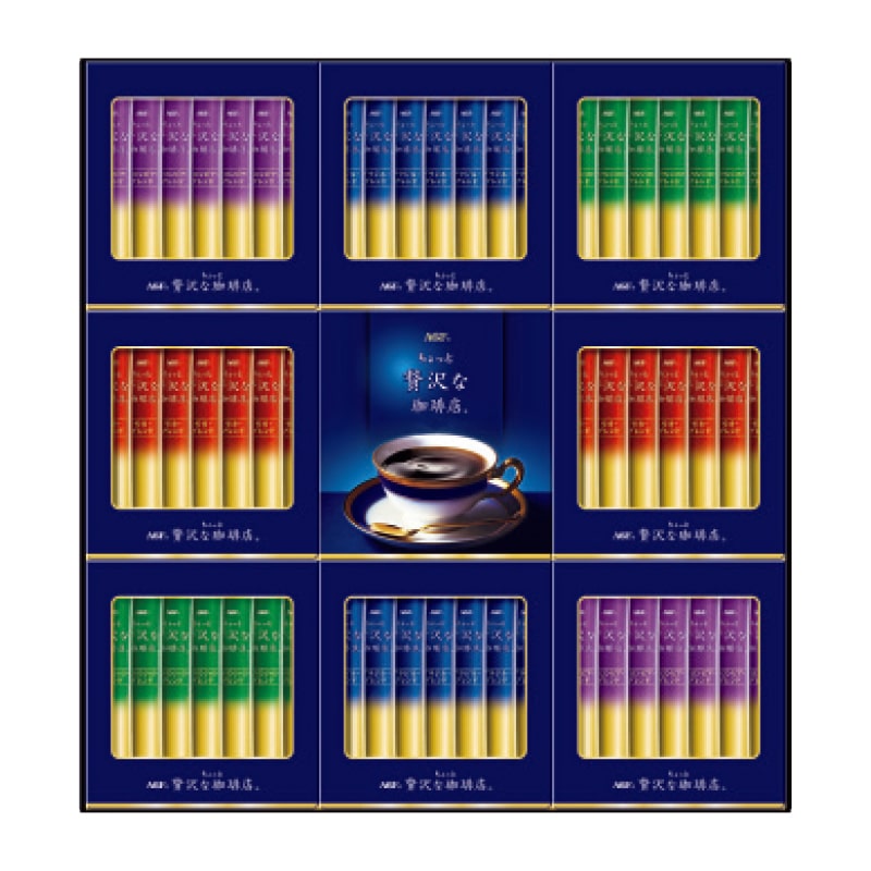 <お歳暮>【伊勢丹】AGF ちょっと贅沢な珈琲店 スティックブラックギフト(東日本版)