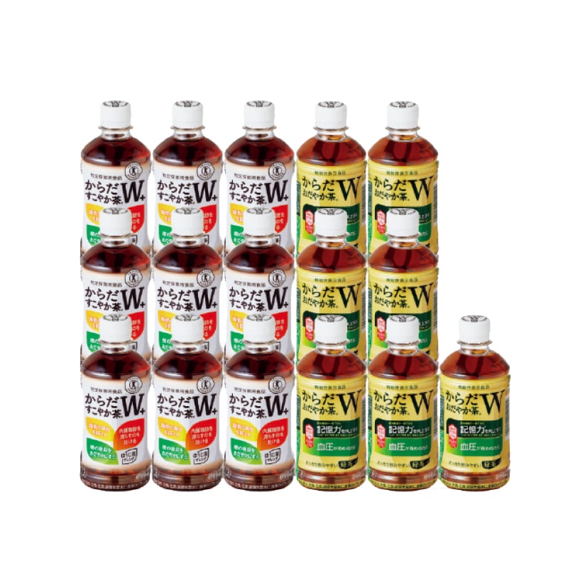 <お歳暮>日本コカ・コーラ からだすこやか茶W+・からだおだやか茶Wセット(東日本版)