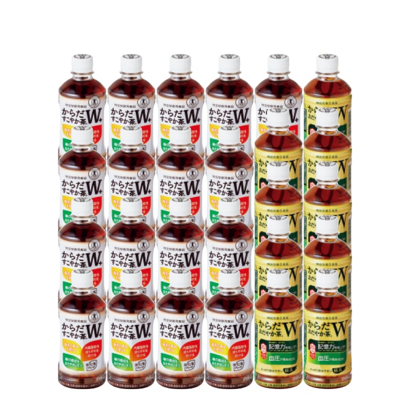 <お歳暮>日本コカ・コーラ からだすこやか茶W+・からだおだやか茶Wセット(東日本版)
