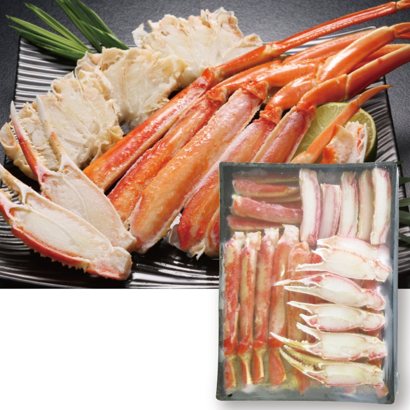 <お歳暮>ボイルずわいがにビードロカット 800g(東日本版)