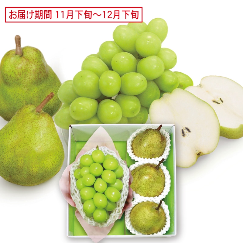 <お歳暮>シャインマスカット&ラ フランス(東日本版)