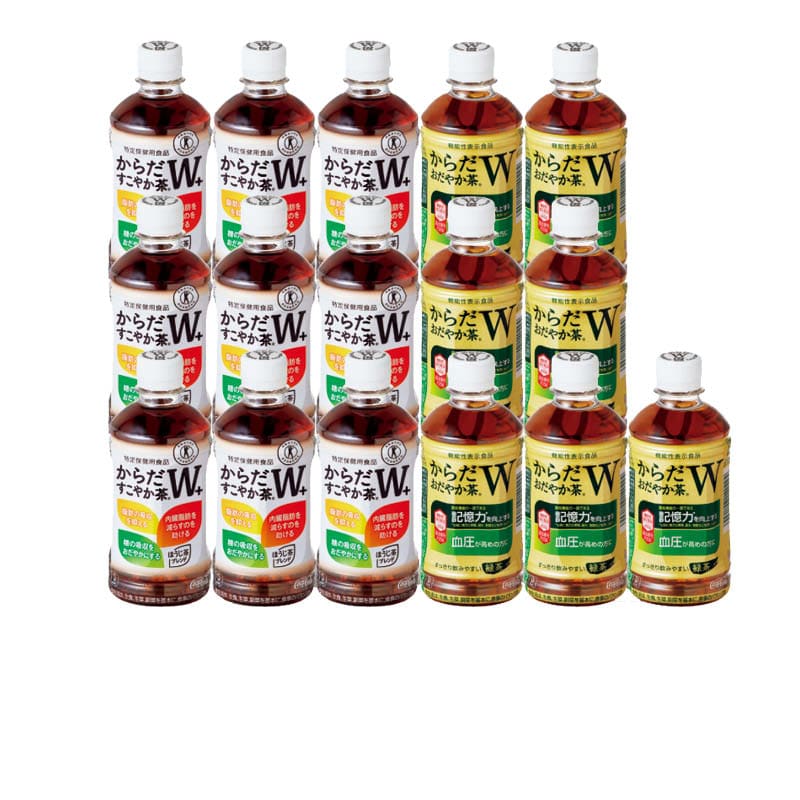 <お歳暮>日本コカ・コーラ からだすこやか茶W+・からだおだやか茶Wセット(東海版)