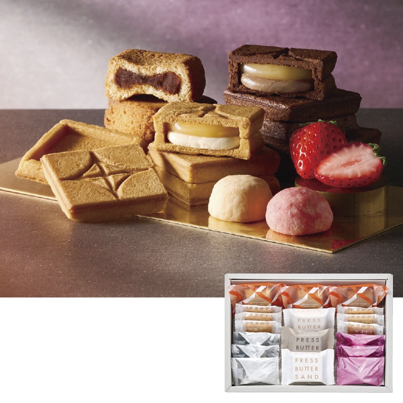 <お歳暮>プレスバターサンド プレスバターサンドアソート(西日本版)