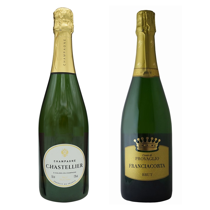 <お歳暮>シャンパーニュ・フランチャコルタ2本セット