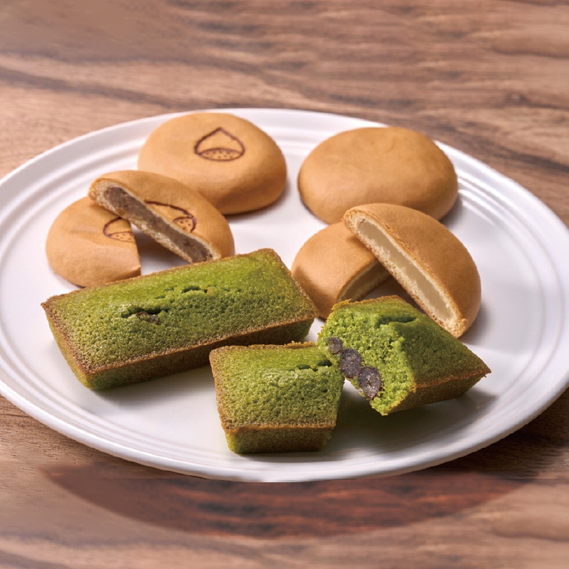 <花園万頭>月物語・抹茶フィナンシェ詰合せ