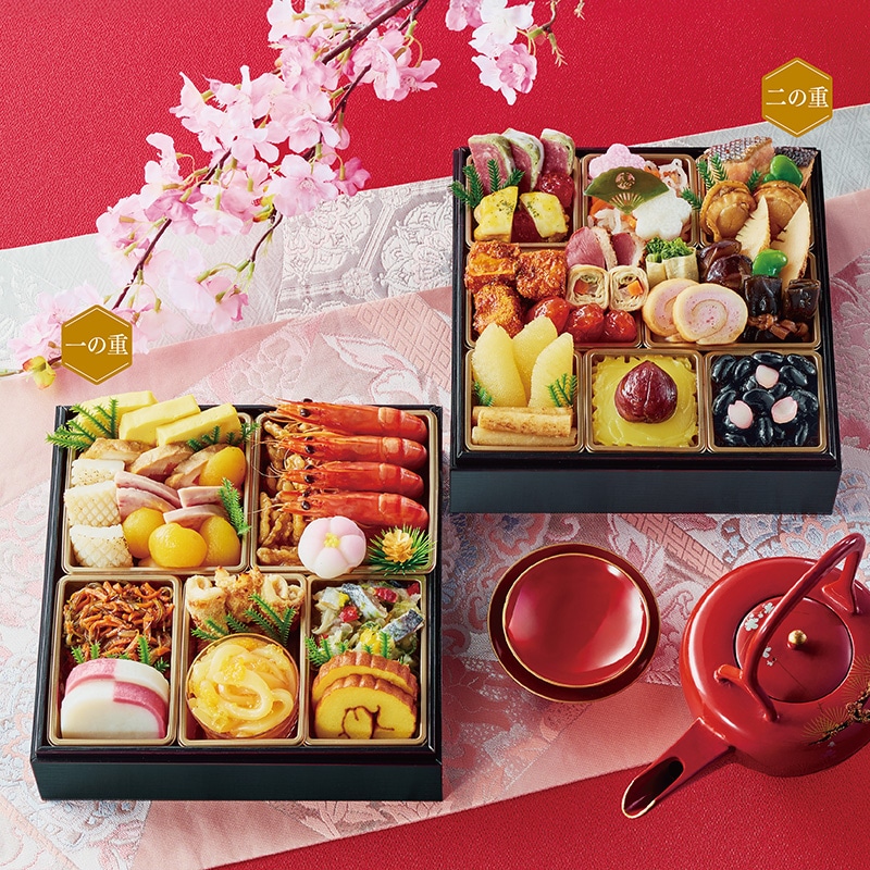 <おせち>【早割】京都祇園料亭 や満文青木庵 慶祥二段重