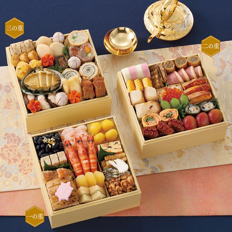 <おせち>【早割】京料理 たん熊北店監修 和風おせち 三段重
