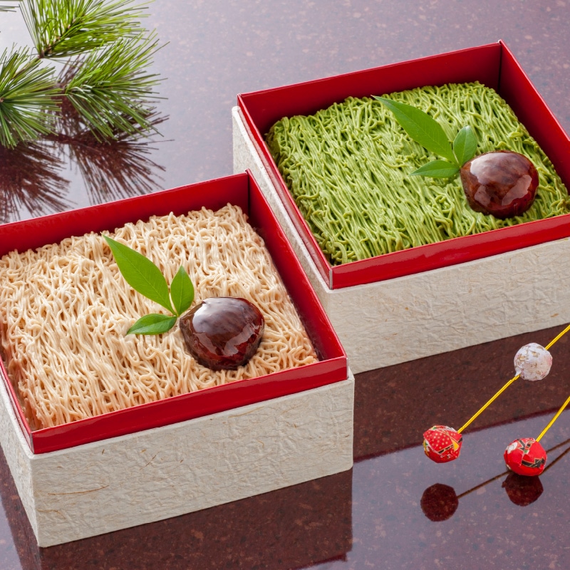 <おせち>【冷凍】たん熊北店 和栗のモンブラン重