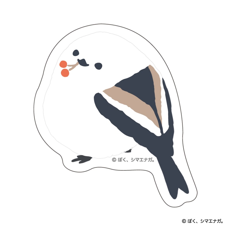 �ڂ��A�V�}�G�i�K�B�܂�܂�N���A�X�e�b�J�[�@�����