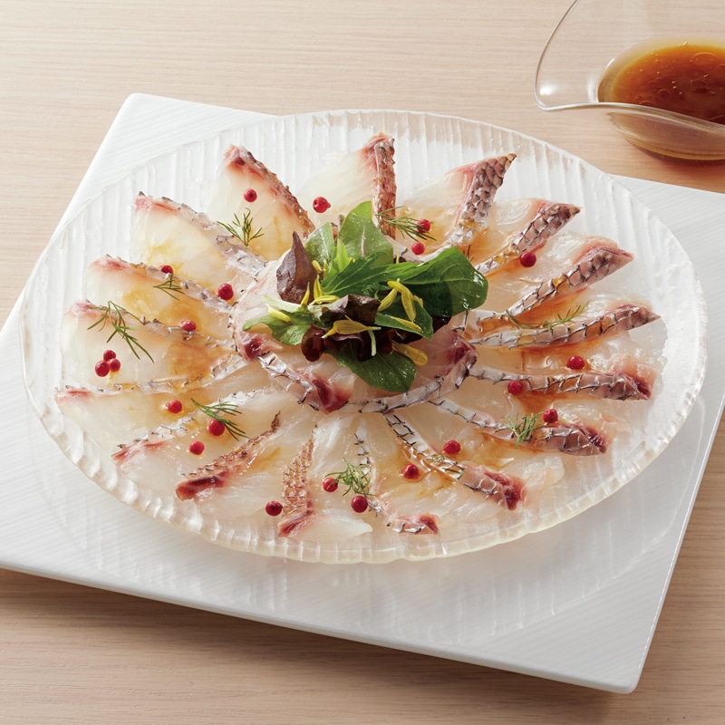 【冷凍】下関産真鯛のカルパッチョ