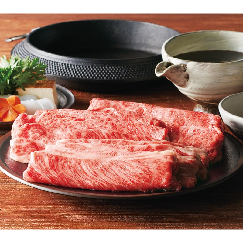 <お中元>三大銘柄牛食べ比べ 肩ロースすき焼き用